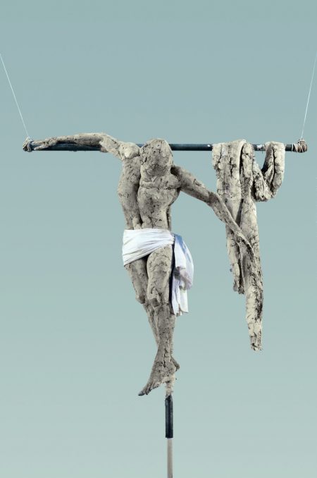 Christus, skulptur, Stuck